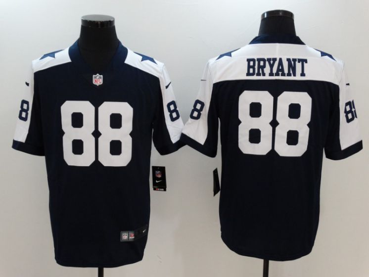 Men Dallas Cowboys #88 Bryant Blue Thanksgiving Nike Vapor Untouchable Limited NFL Jerseys->dallas cowboys->NFL Jersey